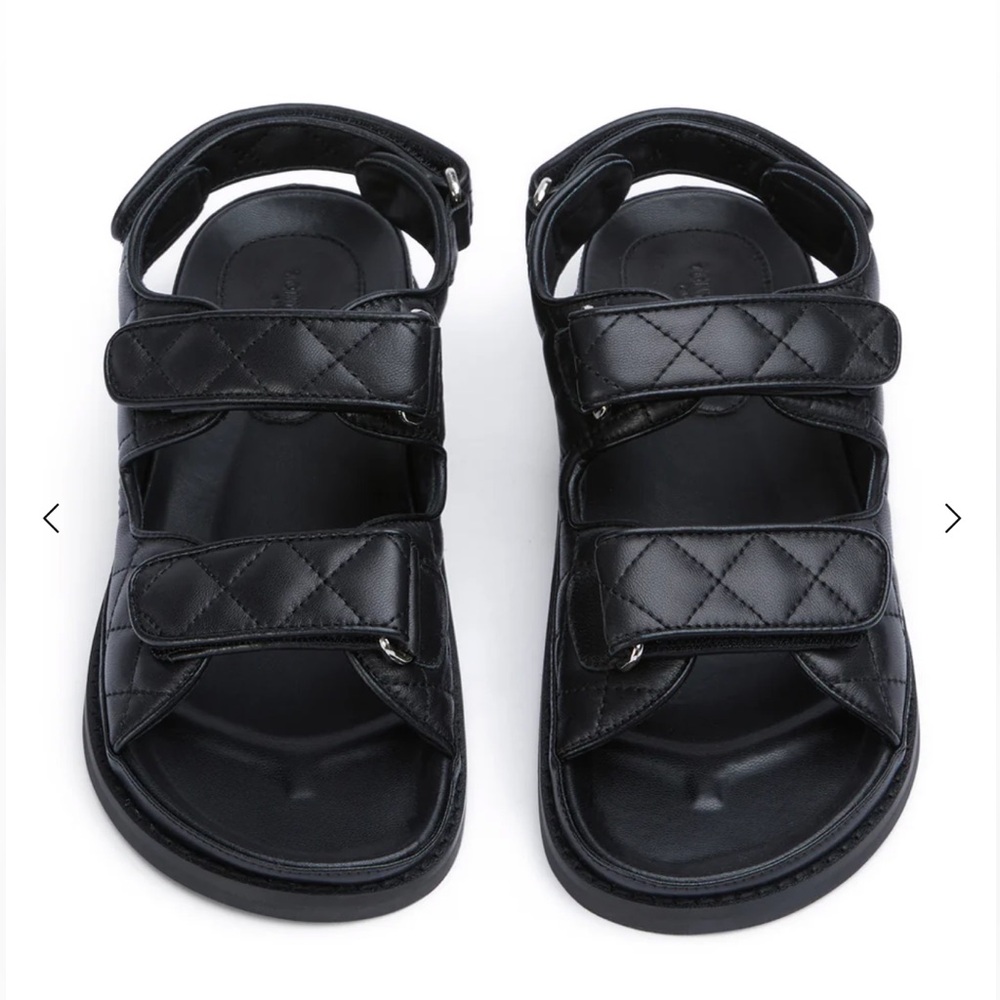Tony Bianco HIRANNI BLACK SHEEP NAPPA Sandals